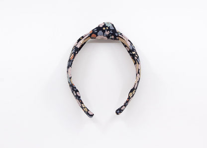 Comfortable Liberty London Floral Knot 100% Silk Headband: Betsy Field Print