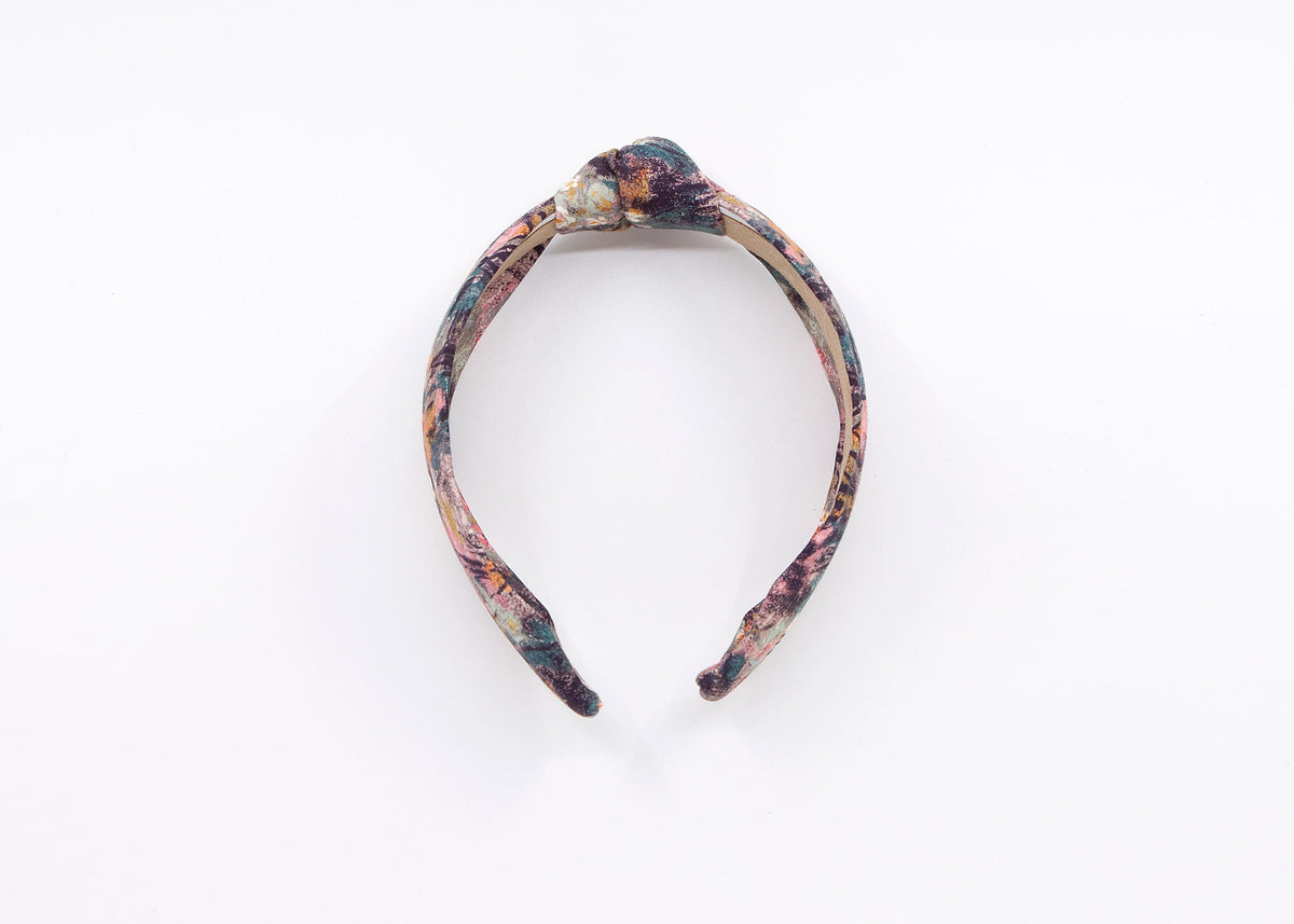 Liberty London Floral Knot Headband Floral Print: Comfortable Alice Band, Fits Ages 4+