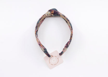Liberty London Floral Knot Headband Floral Print: Comfortable Alice Band, Fits Ages 4+