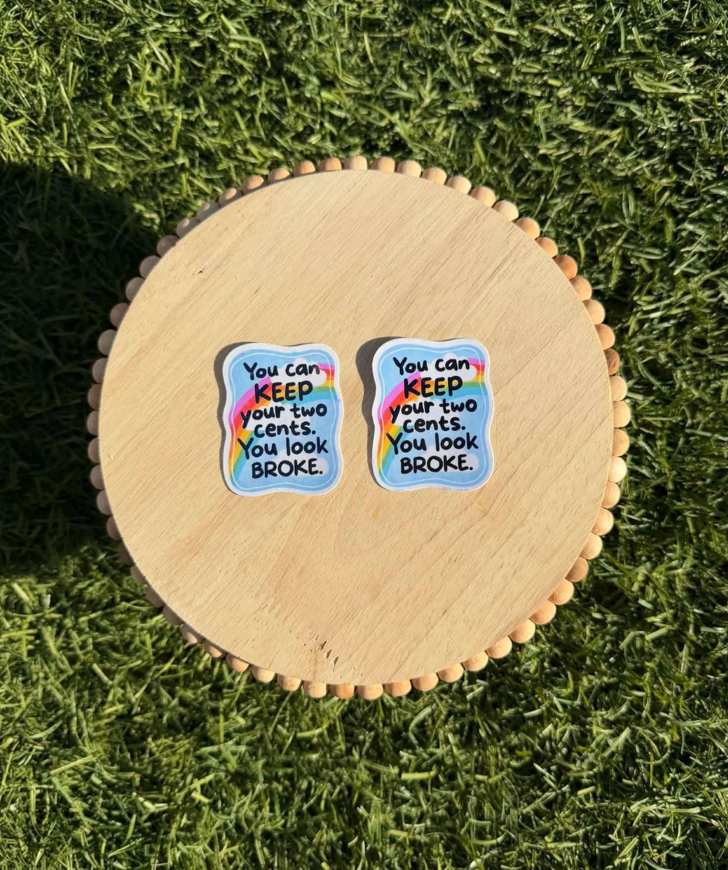 Funny Aesthetic Sticker, Cute Trendy Vinyl Sticker, Laptop Water Bottle Decal, Bookish Fun Sticker, Clear or Holographic