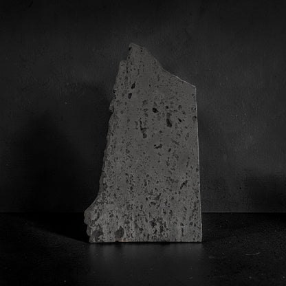 Textured Concrete Photography Prop | Stone Fragment Styling Block | Industrial Product Photography Backdrop | Brutalist Decor Slab Display