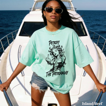 Medusa Graphic T-Shirt, Feminist Statement Tee, Patriarchy Protest Shirt, Unique Graphic Top, Bold Women&amp;