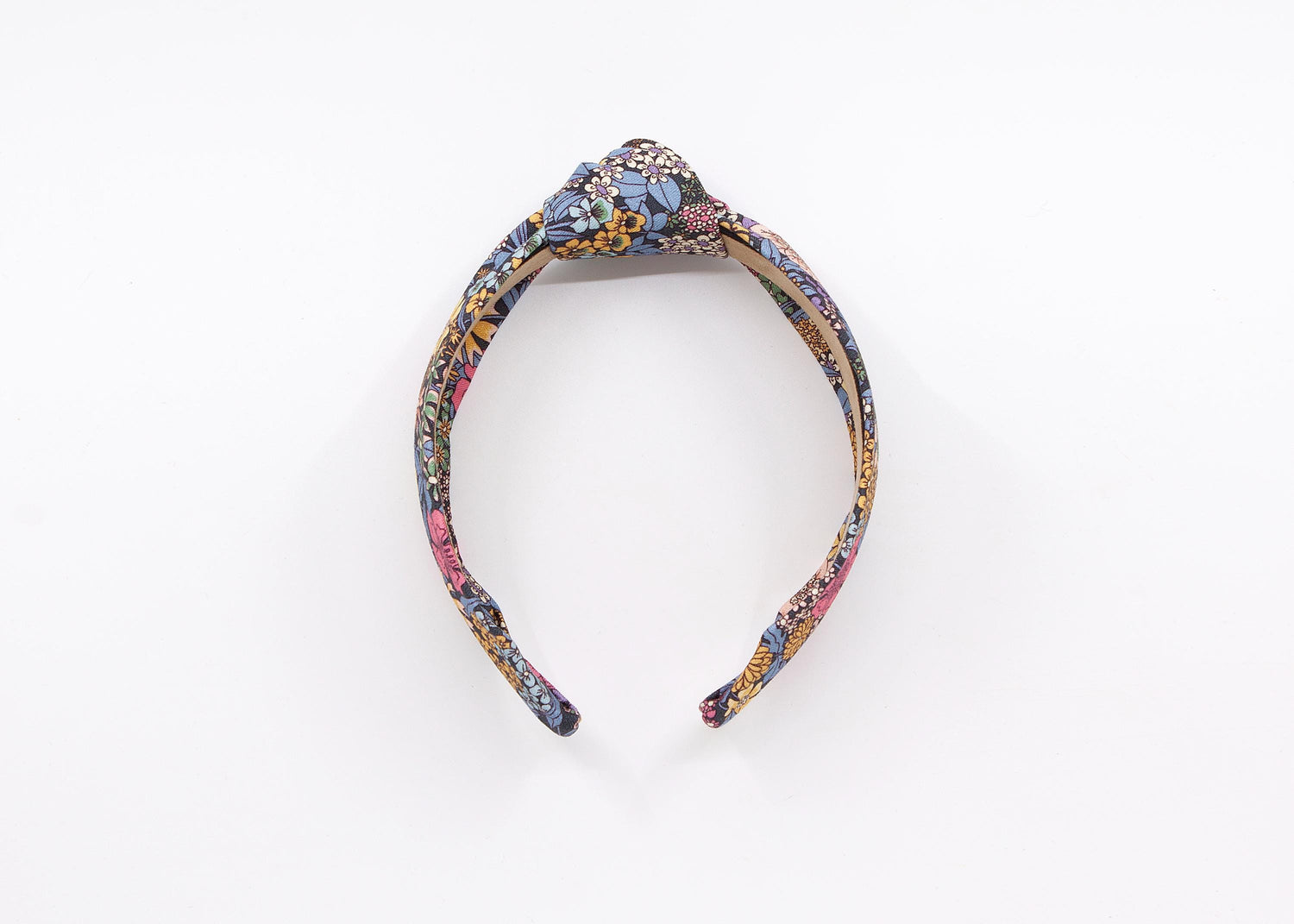 Floral Liberty of London Ciara Headband: Knotted Alice Band for Women, Girls
