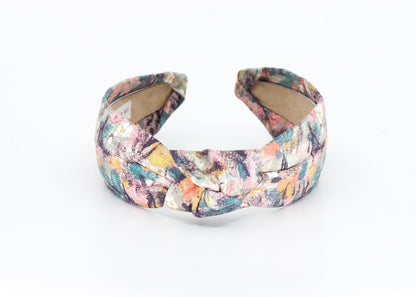 Liberty London Floral Knot Headband Floral Print: Comfortable Alice Band, Fits Ages 4+