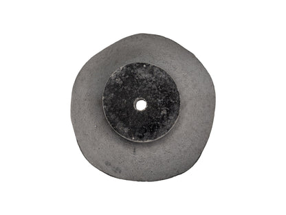 Large Round 3.5 Inch Concrete Wall Knob | Modern Circular Wall Peg for Entryway | Industrial Concrete Wall Hanger