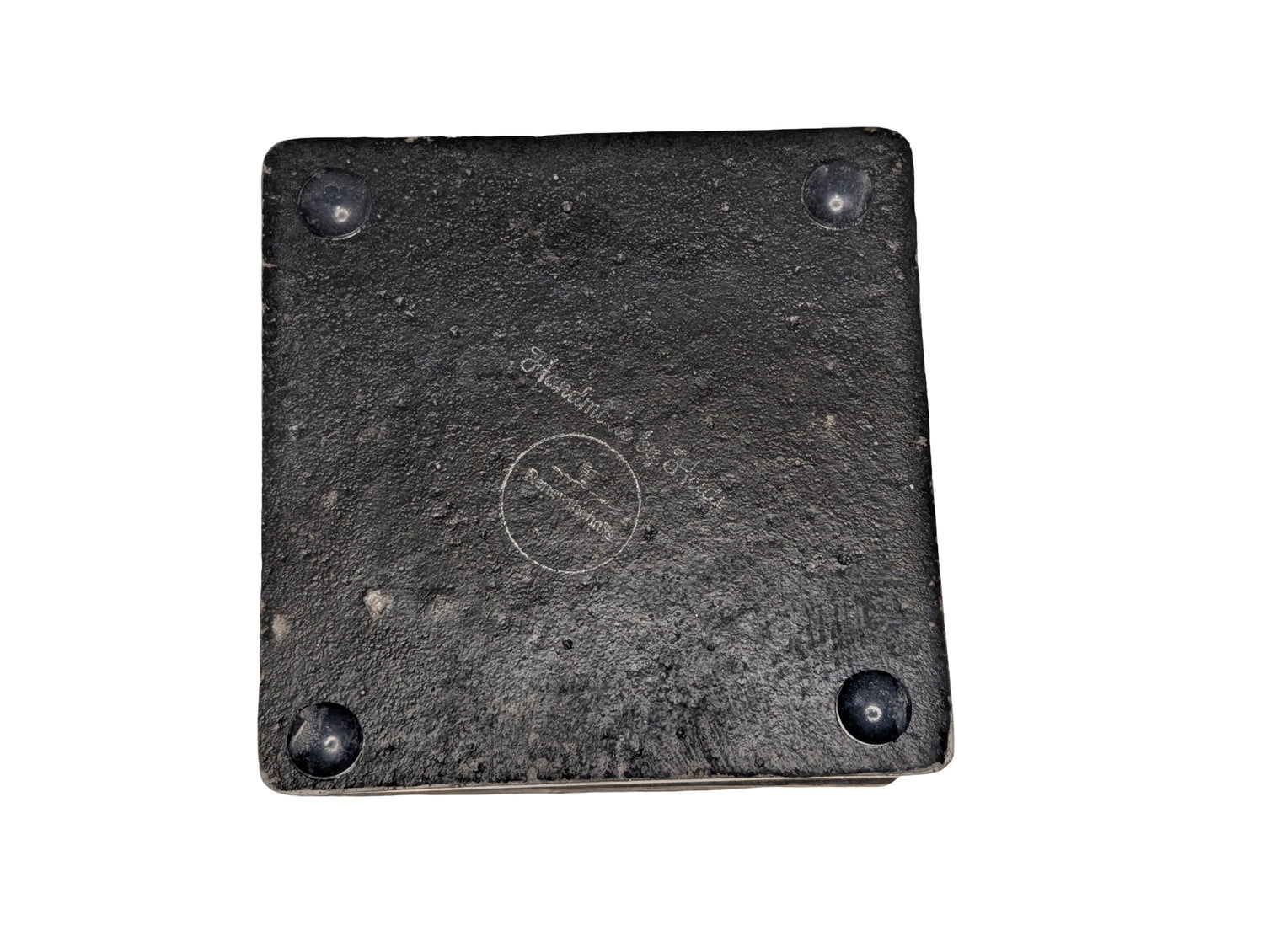 Minimalist Concrete Box with Free-Floating Lid | Modern Industrial Storage