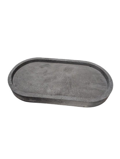 Concrete Oval Trays –Available In 4 Different Sizes  Minimalist Modern Home Décor