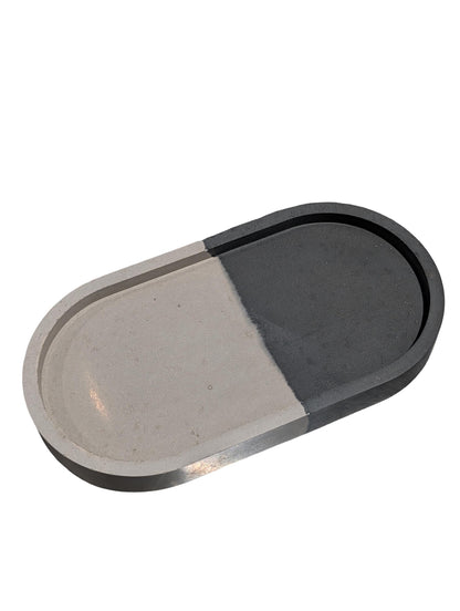 Concrete Oval Trays –Available In 4 Different Sizes  Minimalist Modern Home Décor