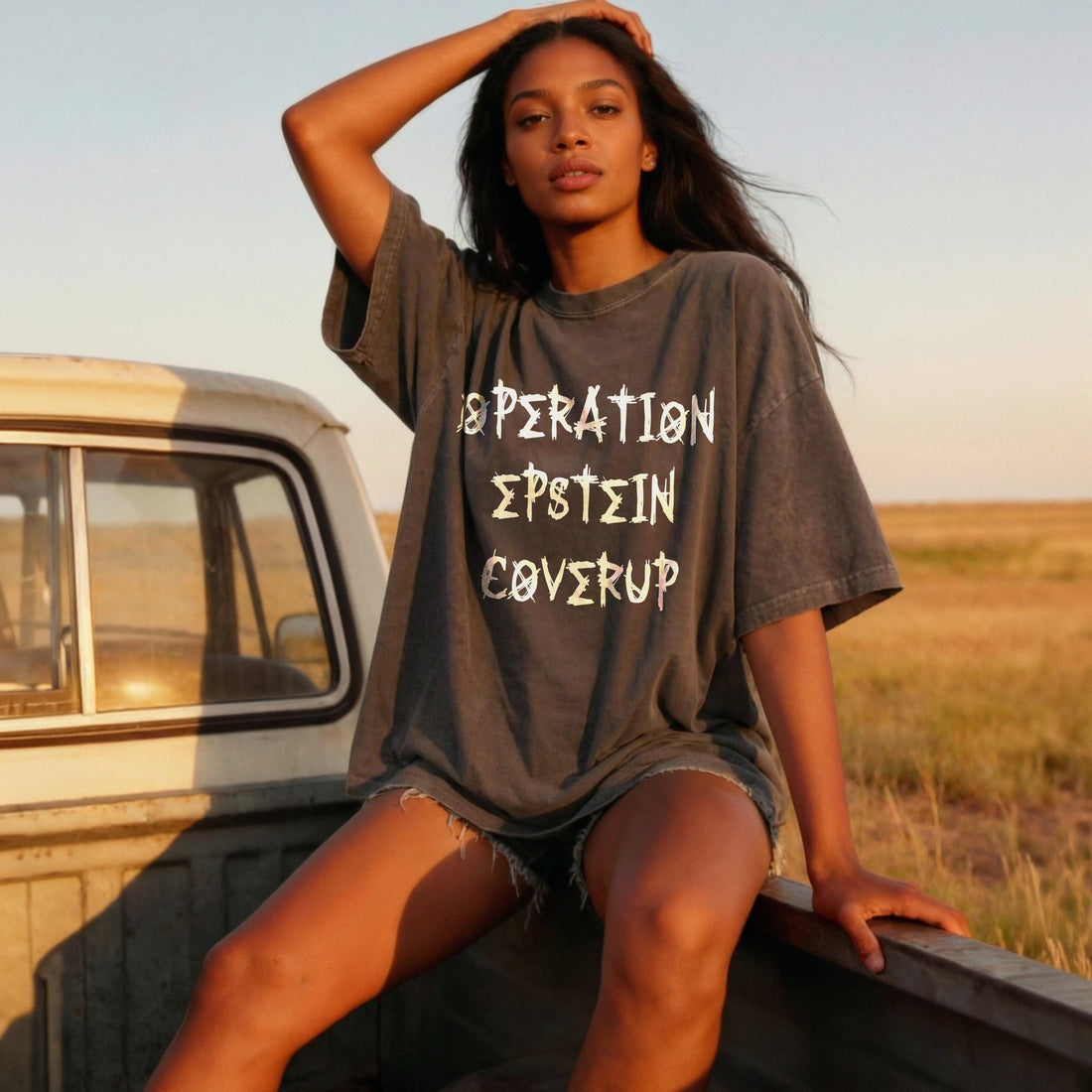 Operation Epstein Coverup T-Shirt, Unisex Graphic Tee, Statement Shirt, Casual Graphic Top, Trendy Streetwear Fashion, Unique Design
