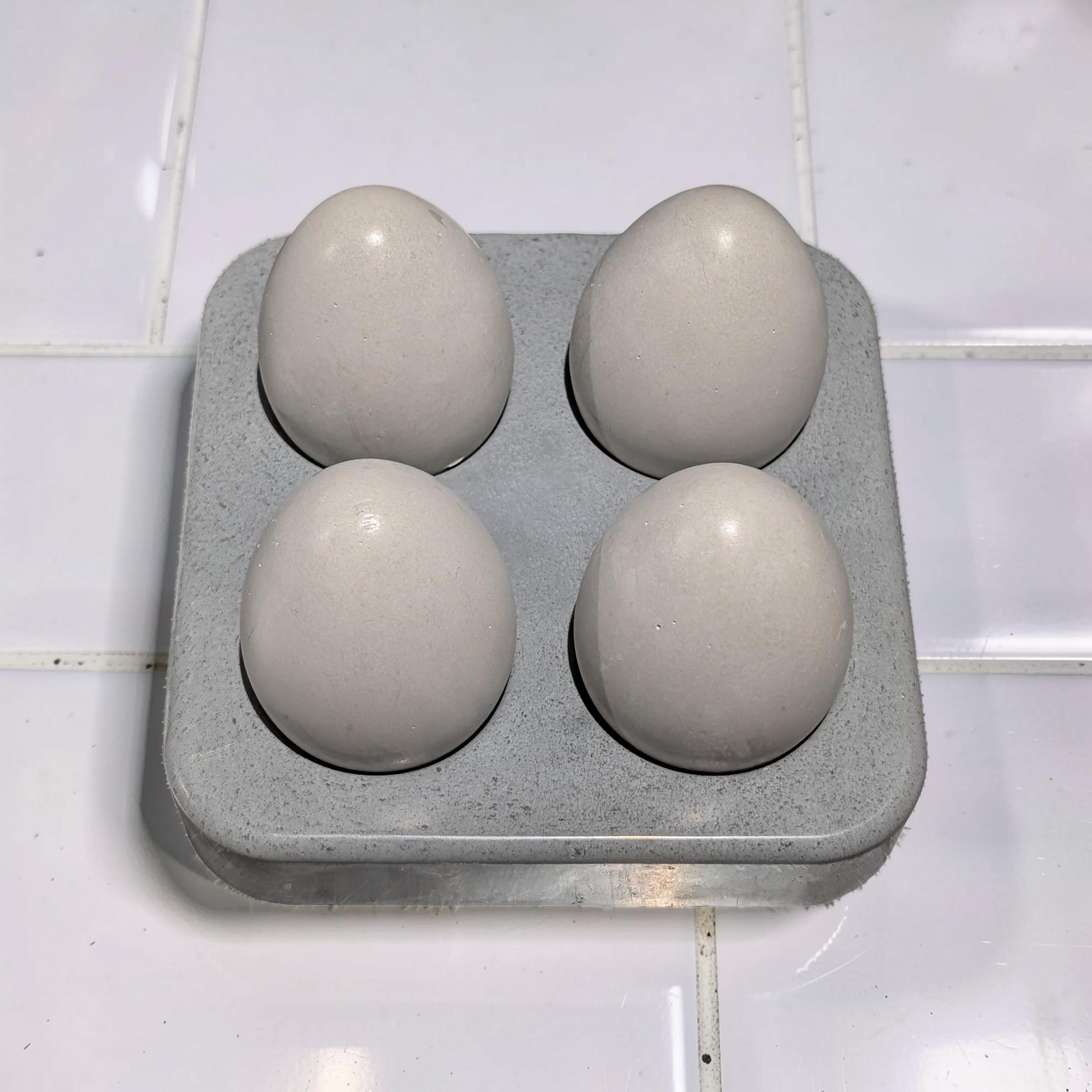 Minimalist Concrete Eggs - Modern Farmhouse Spring Decor - Industrial Egg Photography Props - Neutral Concrete Home Decor