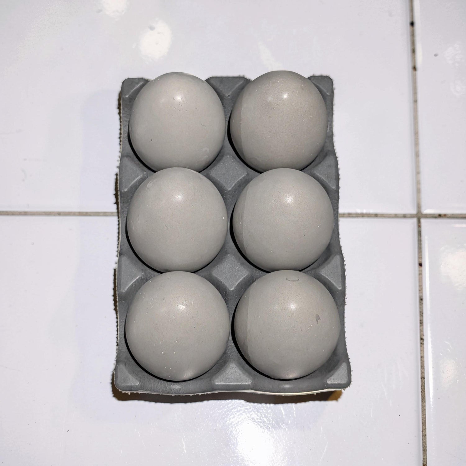 Minimalist Concrete Eggs - Modern Farmhouse Spring Decor - Industrial Egg Photography Props - Neutral Concrete Home Decor