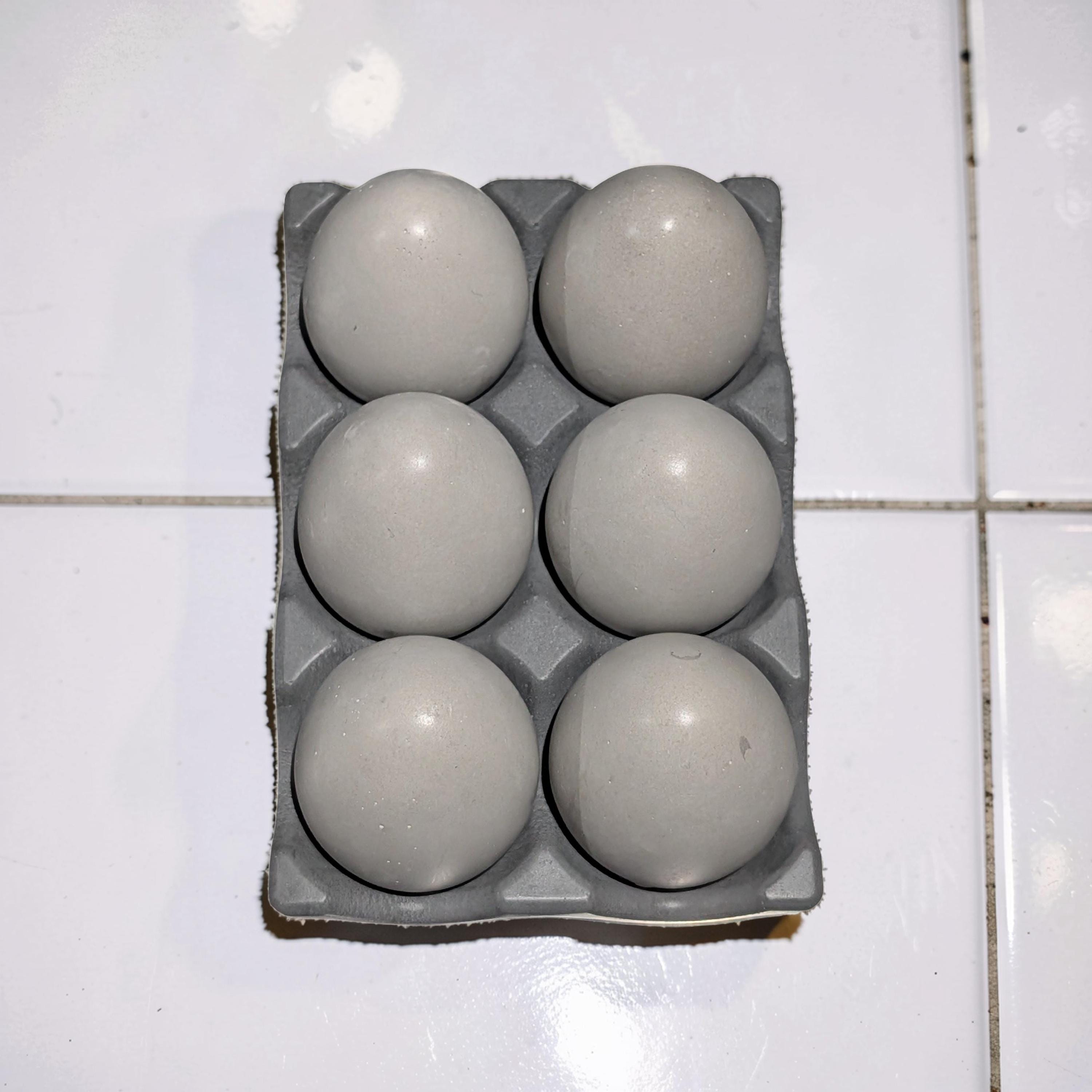 Minimalist Concrete Eggs - Modern Farmhouse Spring Decor - Industrial Egg Photography Props - Neutral Concrete Home Decor