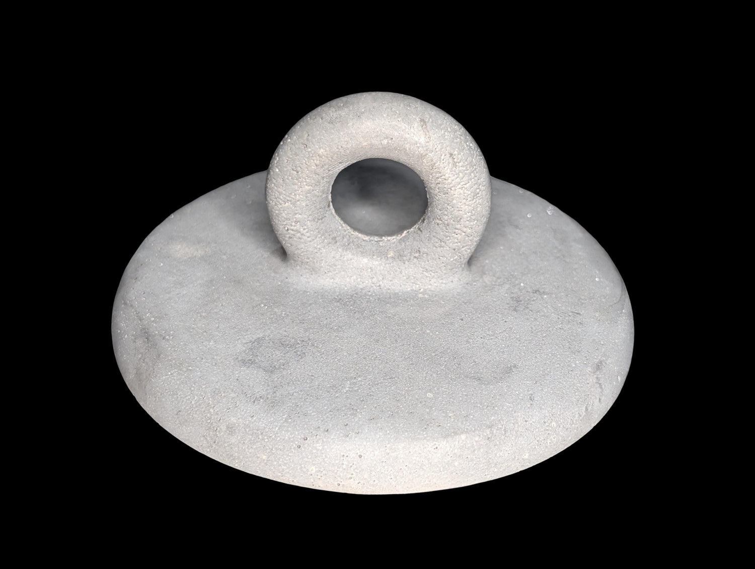 Minimalist Concrete 4.5&amp;quot; Storage Jar with Ring Lid - Industrial Grey or Marble Canister -Modern Bathroom Organizer &amp; Office Desk Decor