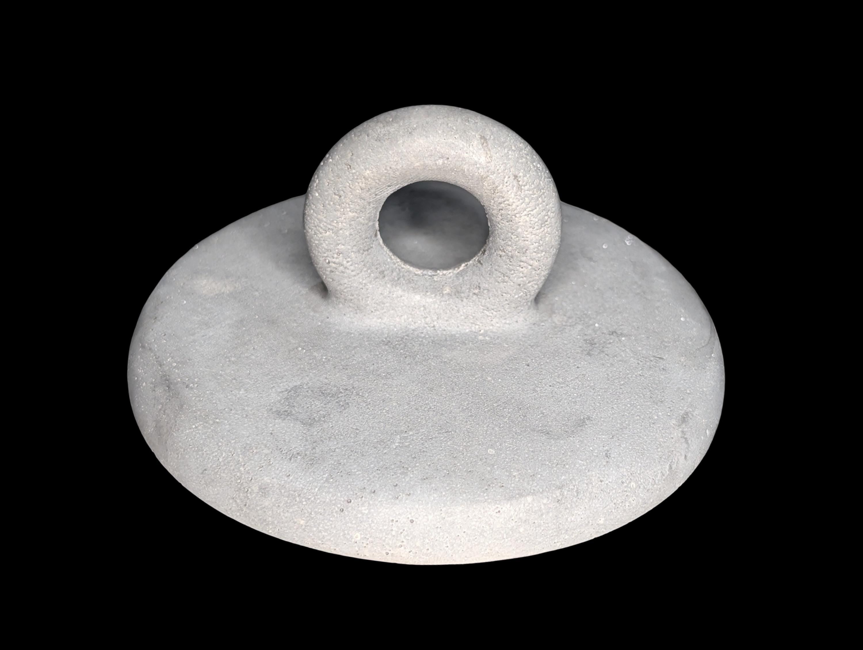 Minimalist Concrete 4.5&amp;quot; Storage Jar with Ring Lid - Industrial Grey or Marble Canister -Modern Bathroom Organizer &amp; Office Desk Decor