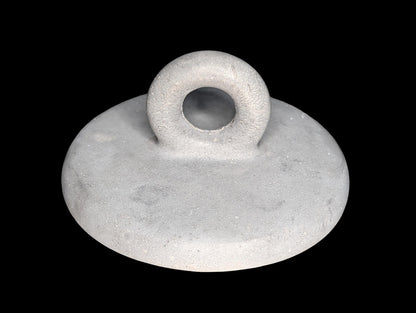 Minimalist Concrete 4.5&amp;quot; Storage Jar with Ring Lid - Industrial Grey or Marble Canister -Modern Bathroom Organizer &amp; Office Desk Decor