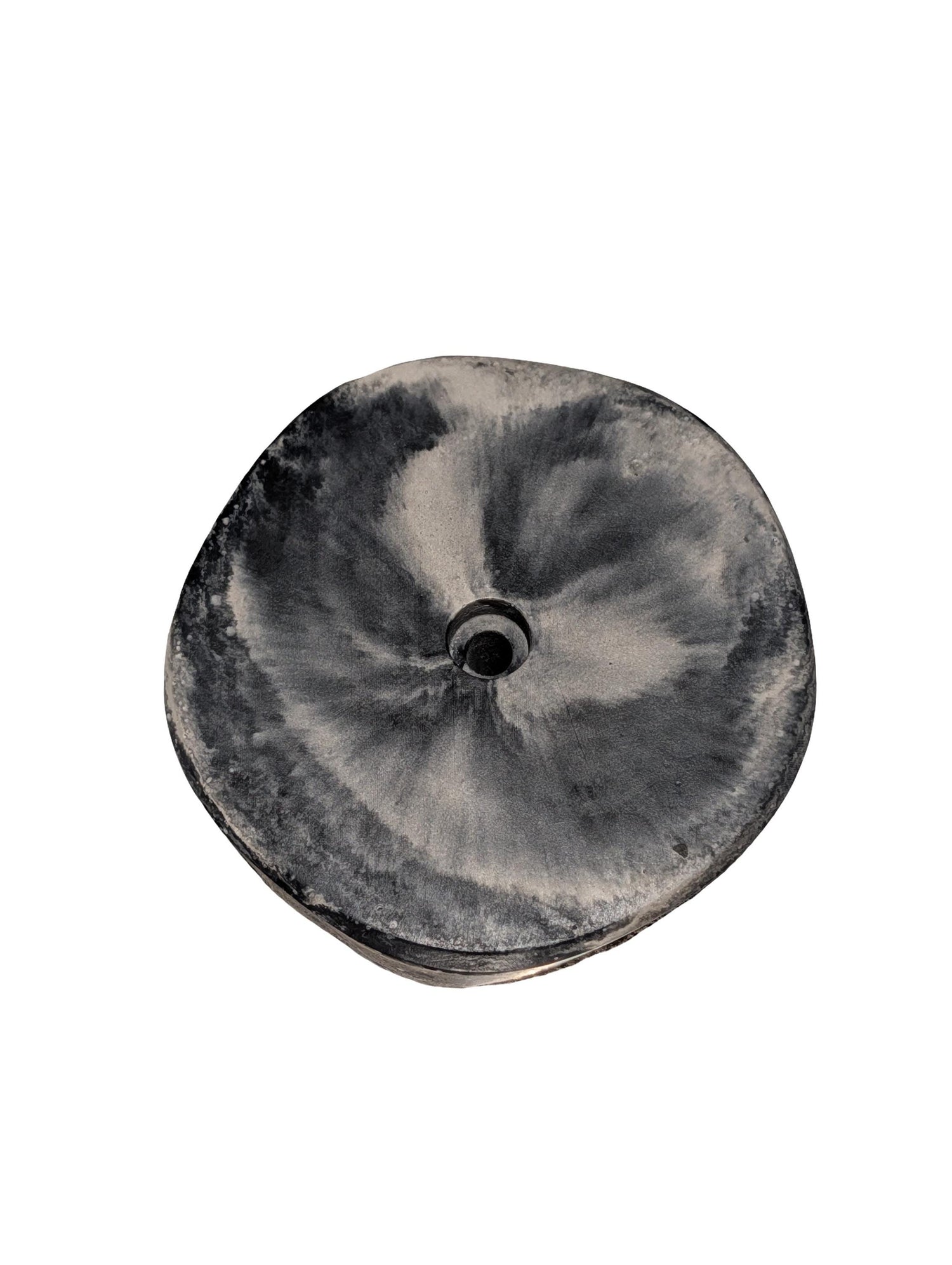 Large Round 3.5 Inch Concrete Wall Knob | Modern Circular Wall Peg for Entryway | Industrial Concrete Wall Hanger