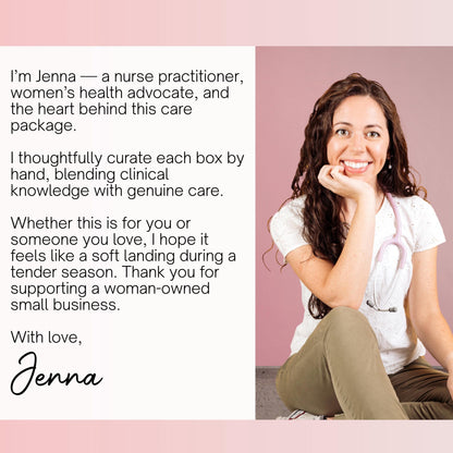 Hysterectomy Care Package Gift | Post Surgery Recovery Box for Women | Comfort Get Well Soon Basket for Uterus Removal, Hysto Self Care Pack