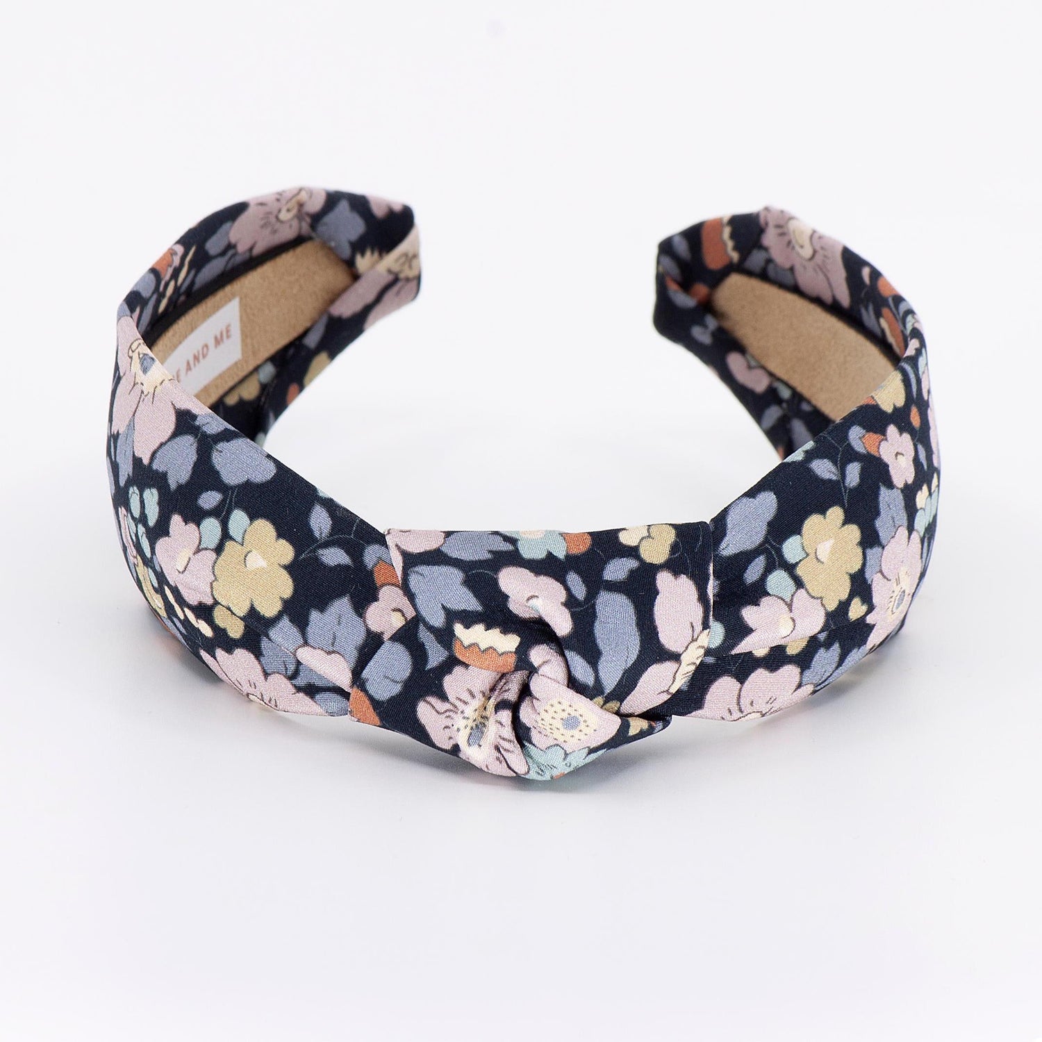 Comfortable Liberty London Floral Knot 100% Silk Headband: Betsy Field Print