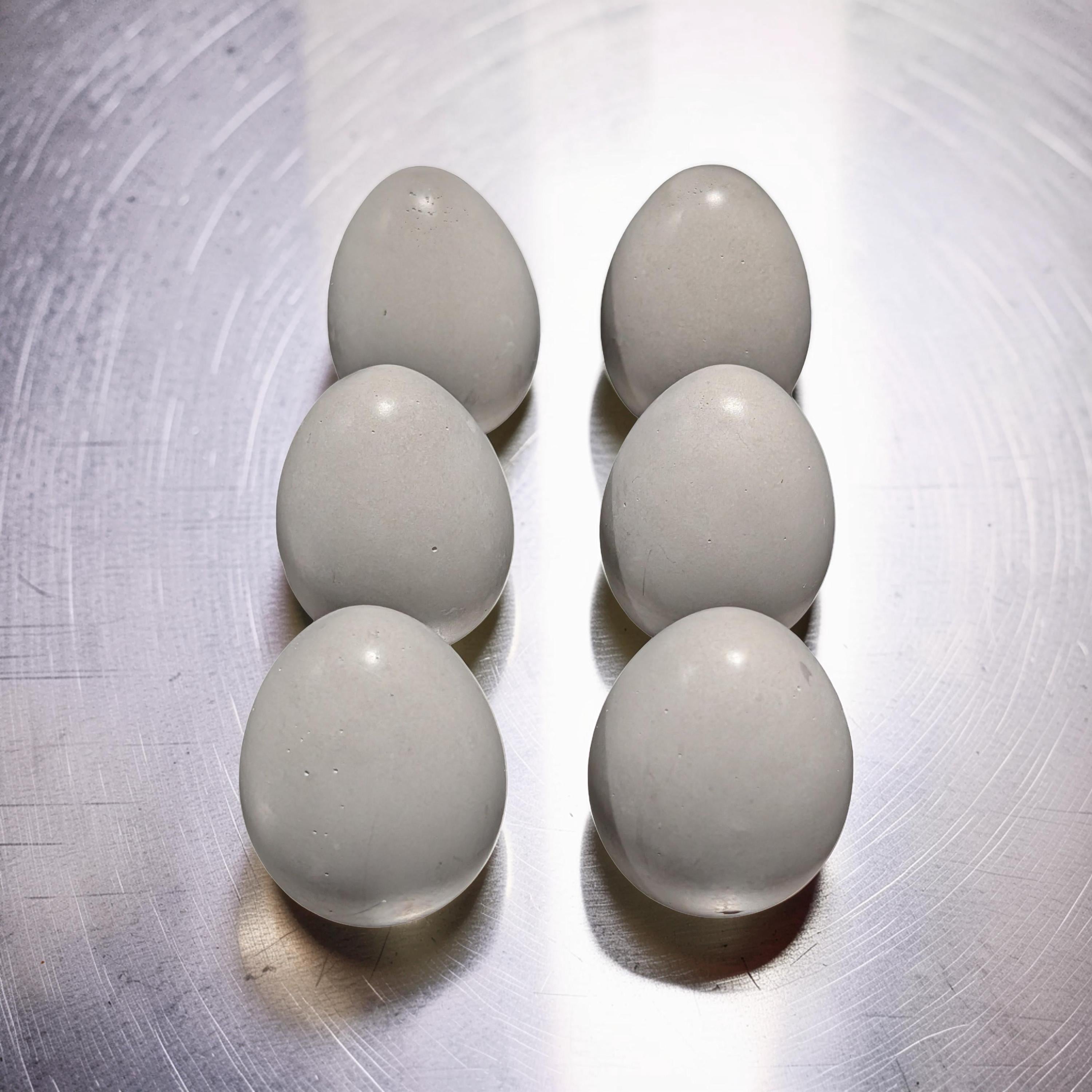 Minimalist Concrete Eggs - Modern Farmhouse Spring Decor - Industrial Egg Photography Props - Neutral Concrete Home Decor