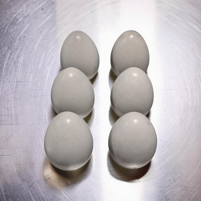 Minimalist Concrete Eggs - Modern Farmhouse Spring Decor - Industrial Egg Photography Props - Neutral Concrete Home Decor