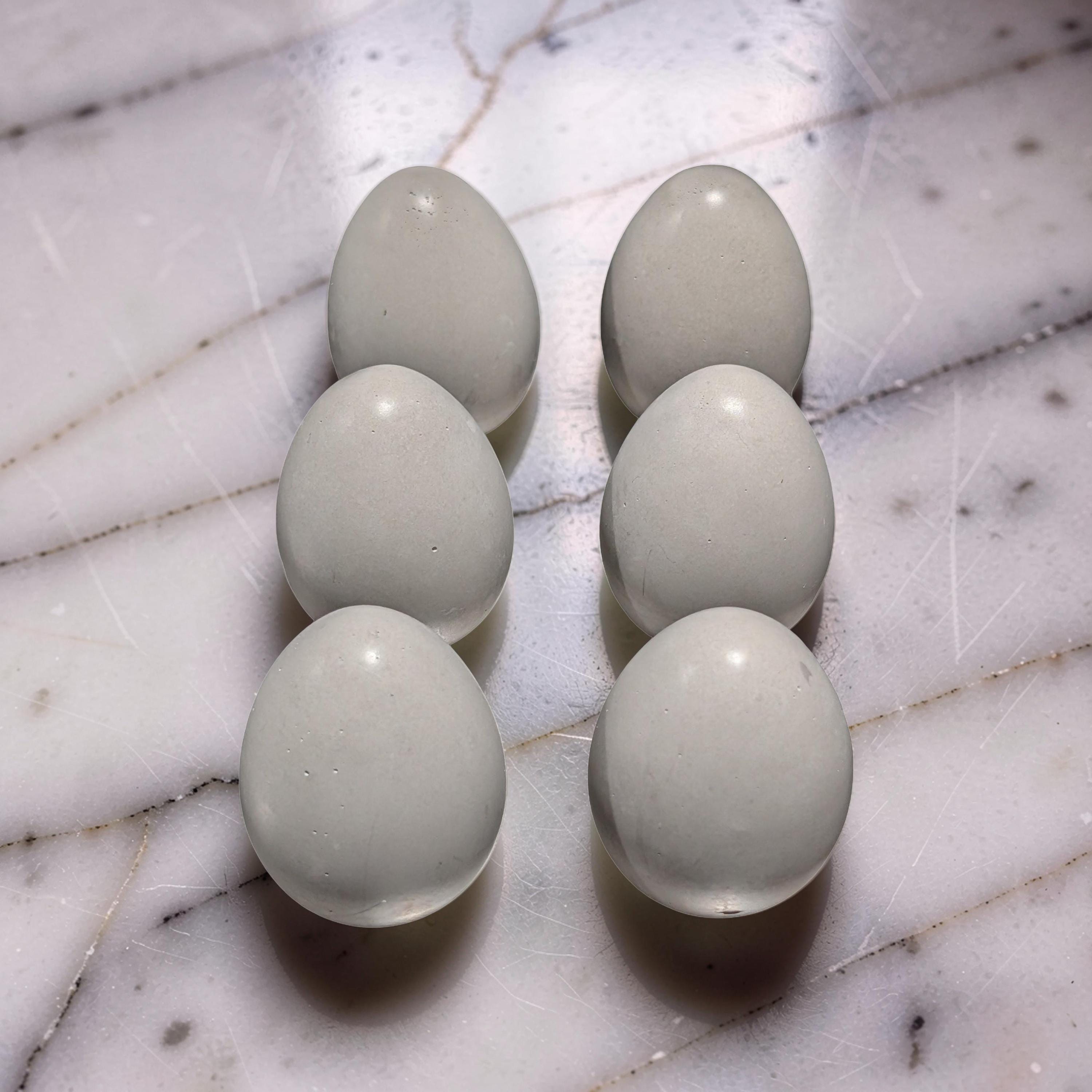 Minimalist Concrete Eggs - Modern Farmhouse Spring Decor - Industrial Egg Photography Props - Neutral Concrete Home Decor