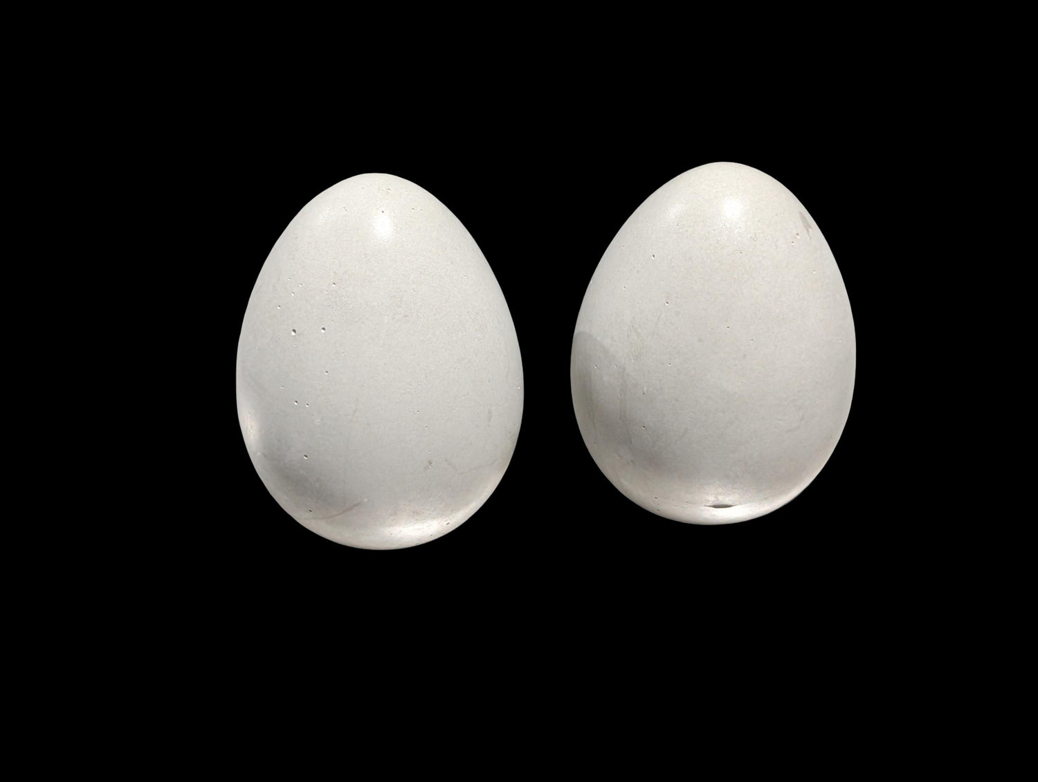 Minimalist Concrete Eggs - Modern Farmhouse Spring Decor - Industrial Egg Photography Props - Neutral Concrete Home Decor