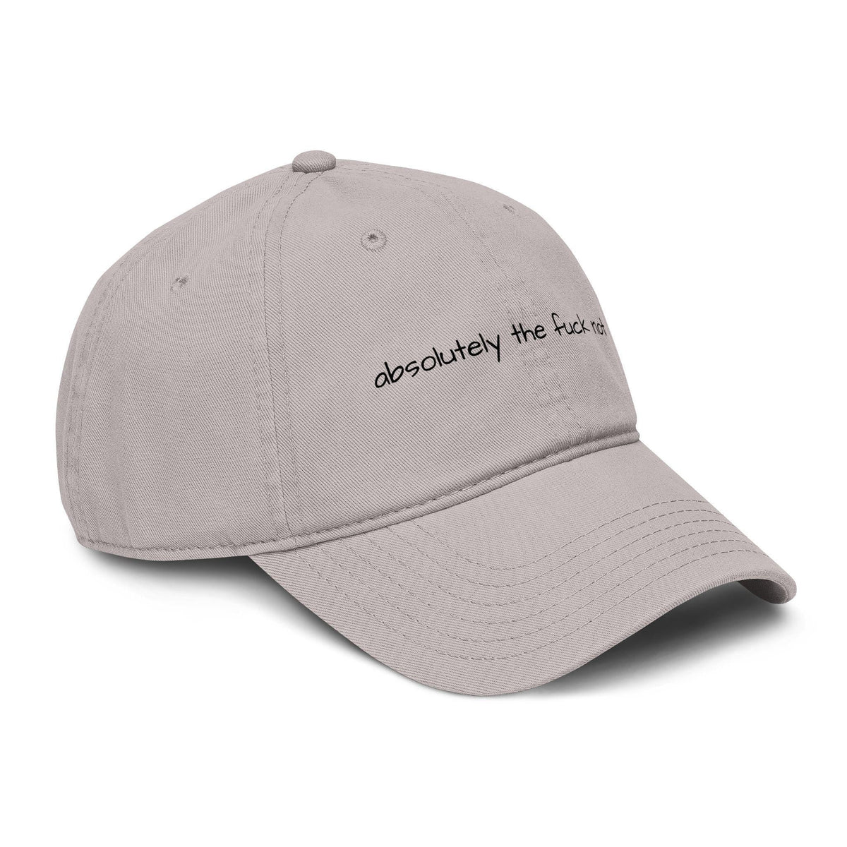 absolutely the fuck not baseball cap, printed funny statement hat, millennial gift, retirement gift