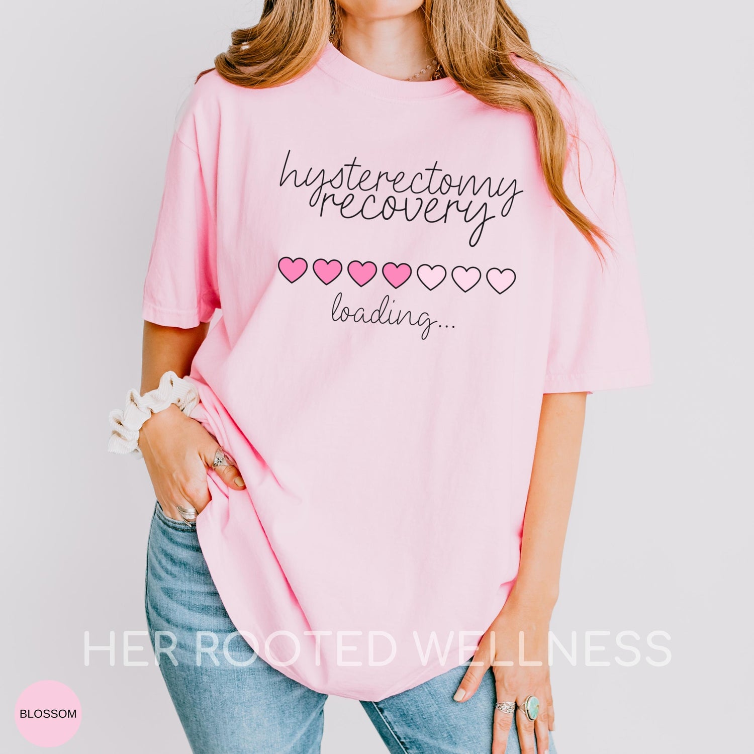 Hysterectomy Recovery Loading Shirt | Comfort Colors Uterus Removal Surgery T-shirt | Post Op Hysto Tee | Supportive Care Package Gift