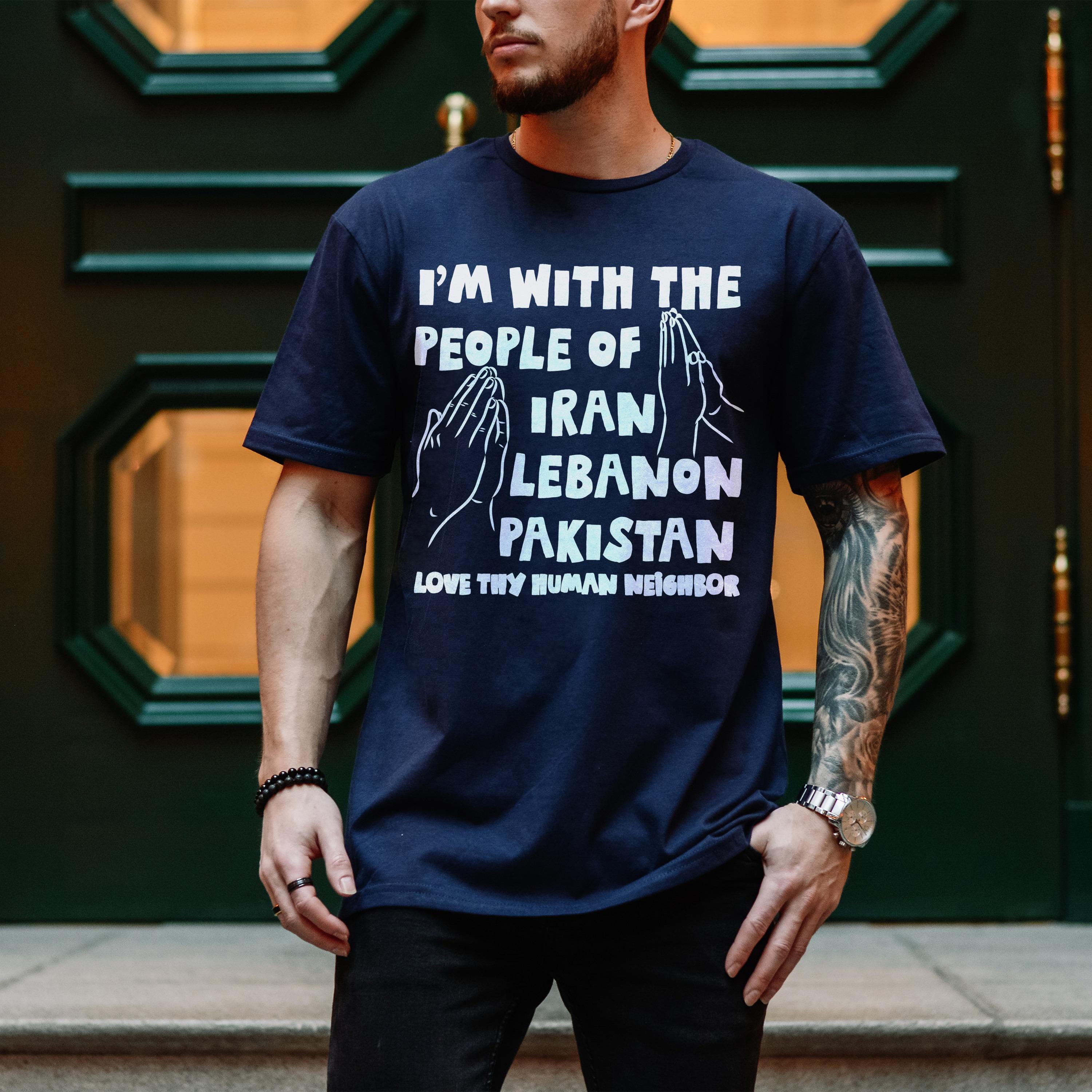 Navy t-shirt with &amp;quot;I&amp;