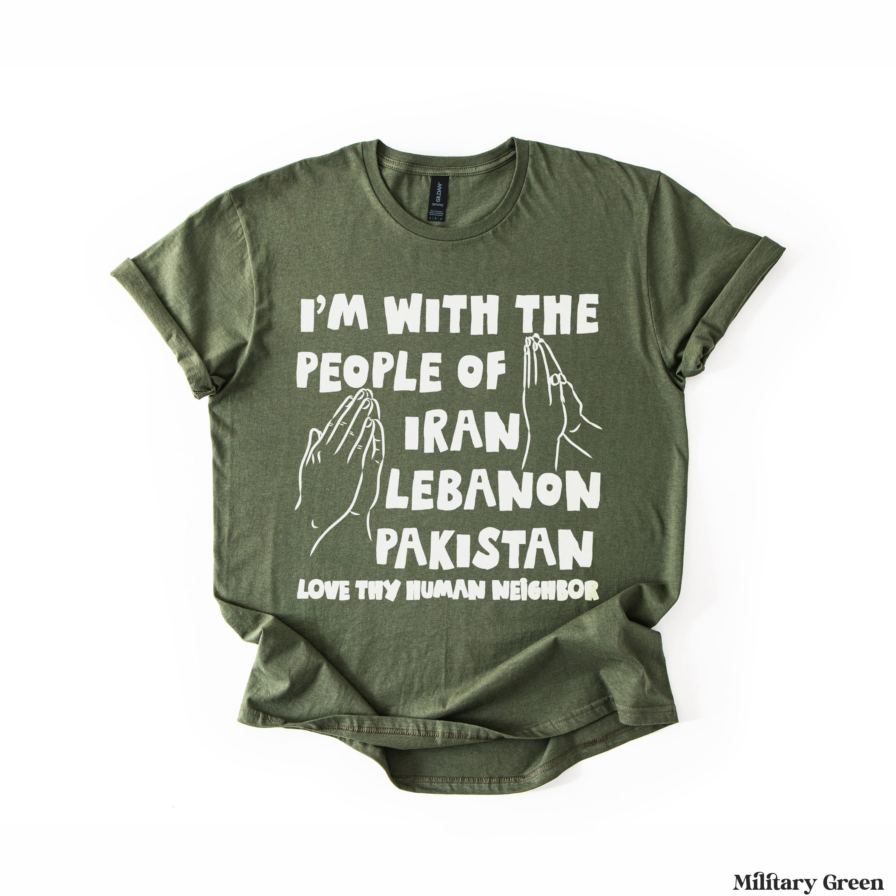 Green t-shirt with text &amp;quot;I&amp;