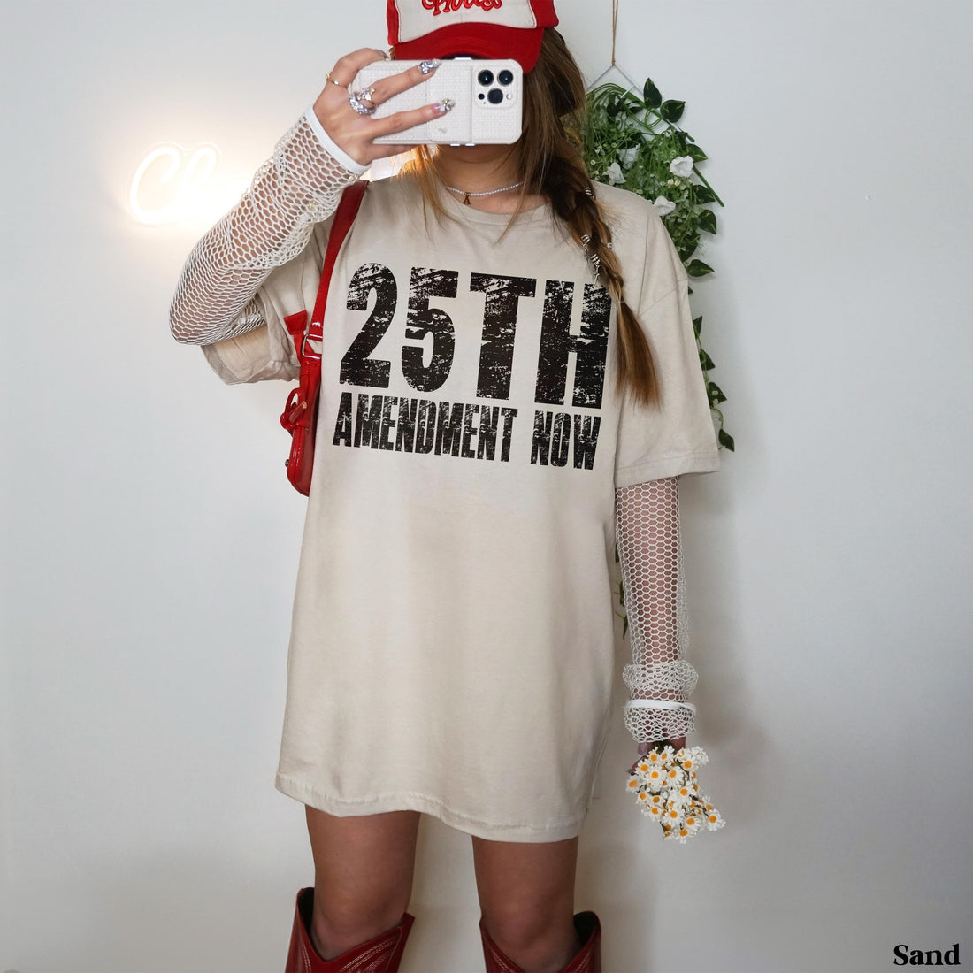25th Amendment Now T-Shirt, Anti Trump We Had Enough Political Protest Tee, Distressed Activist Statement Shirt, War Criminal Voter Gift