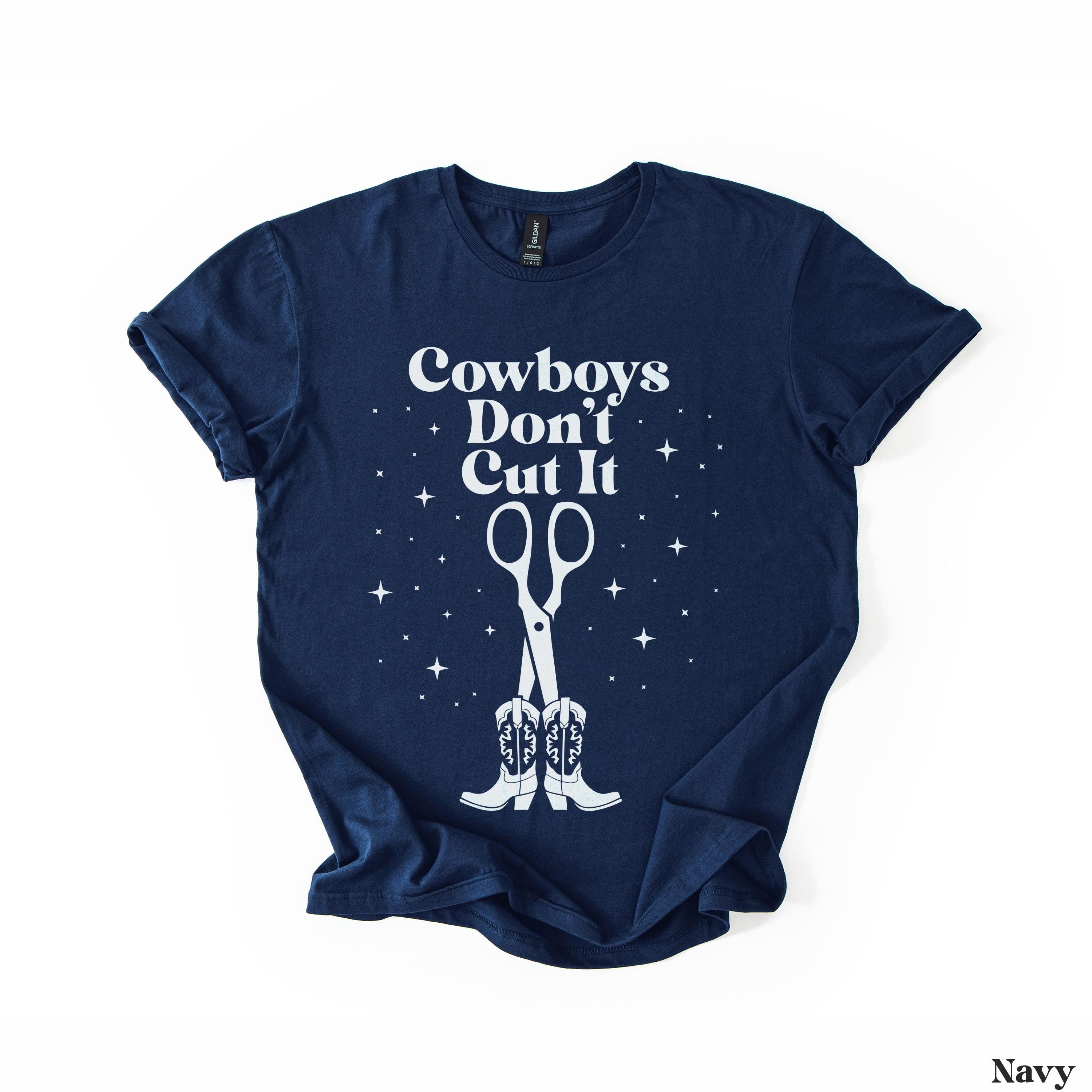 Navy t-shirt with &amp;quot;Cowboys Don&amp;