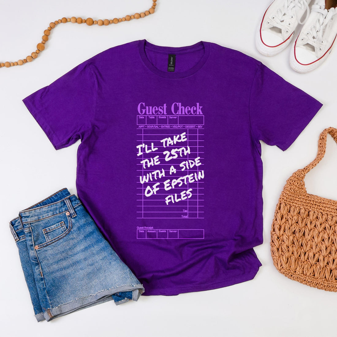 Purple t-shirt with &amp;quot;I&amp;