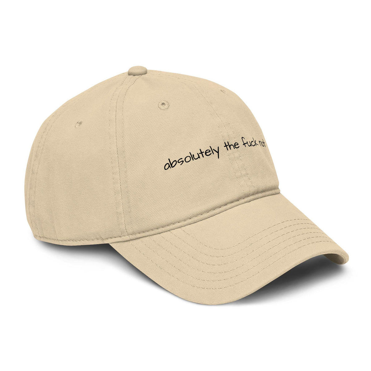 absolutely the fuck not baseball cap, printed funny statement hat, millennial gift, retirement gift