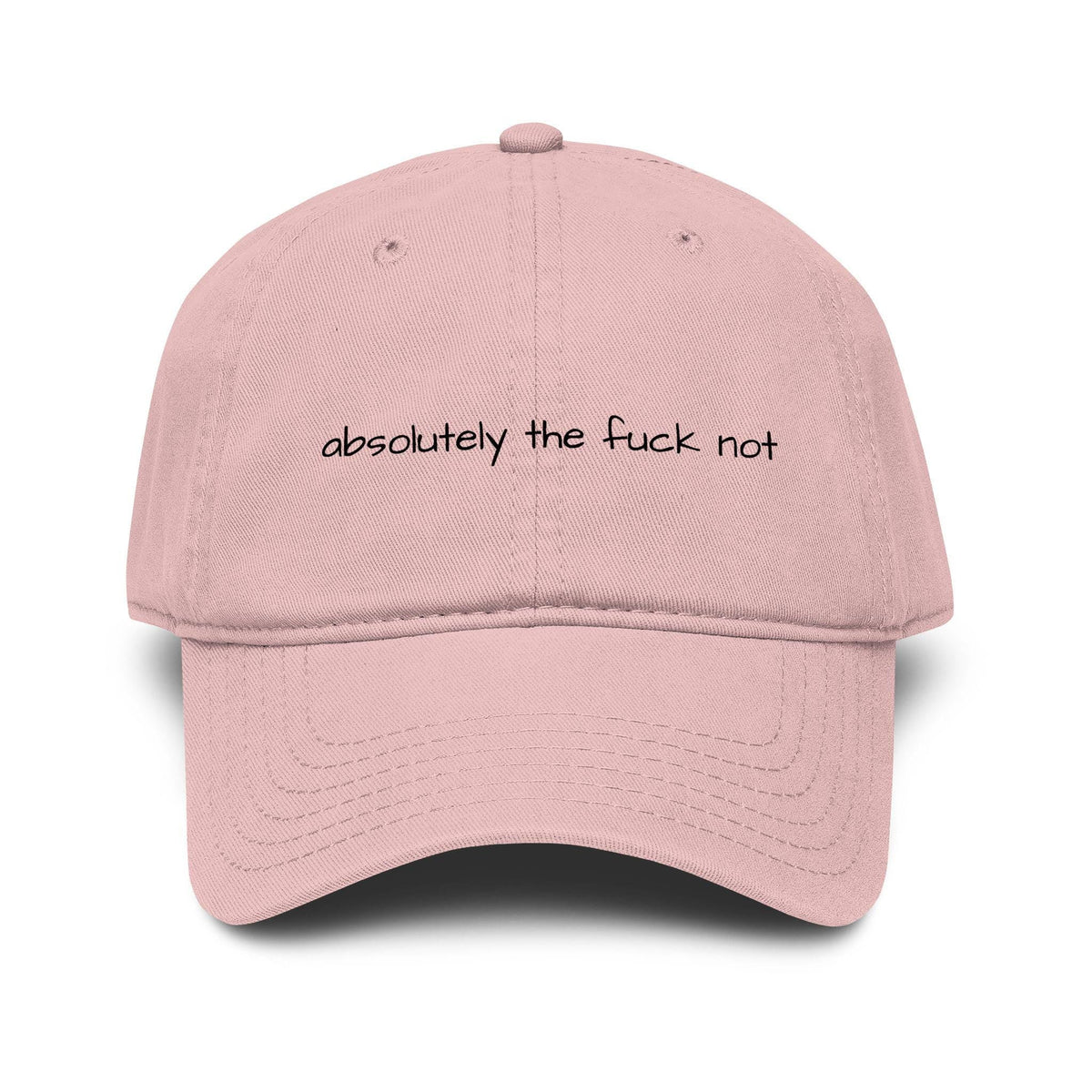 absolutely the fuck not baseball cap, printed funny statement hat, millennial gift, retirement gift