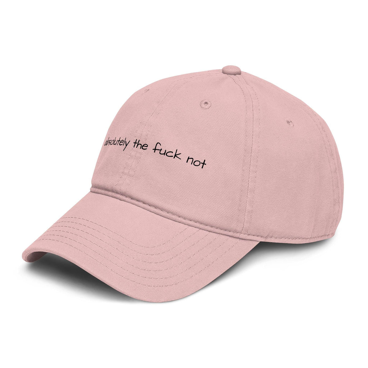 absolutely the fuck not baseball cap, printed funny statement hat, millennial gift, retirement gift