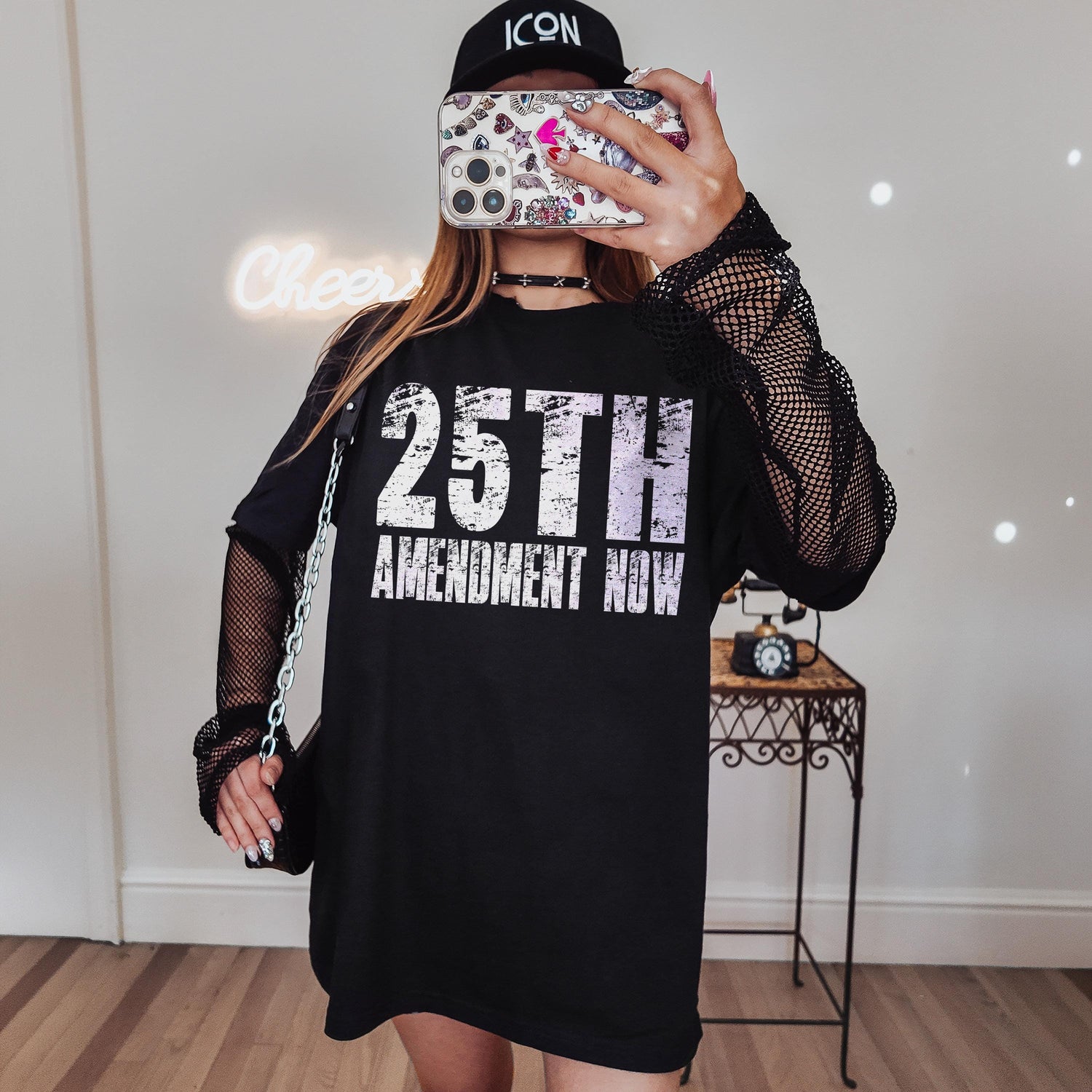 25th Amendment Now T-Shirt, Anti Trump We Had Enough Political Protest Tee, Distressed Activist Statement Shirt, War Criminal Voter Gift