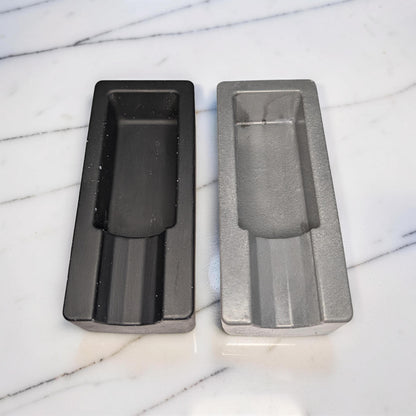 Rectangular Concrete Cigar Ashtray | Grey Cement Cigar Rest | Modern Industrial Outdoor Ashtray | Heavy Duty Smoking Gift | Patio Decor