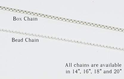 Imagine Necklace in Sterling Silver