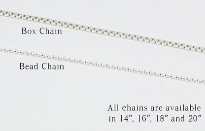 Let It Be Necklace in Sterling Silver // Handstamped Jewelry