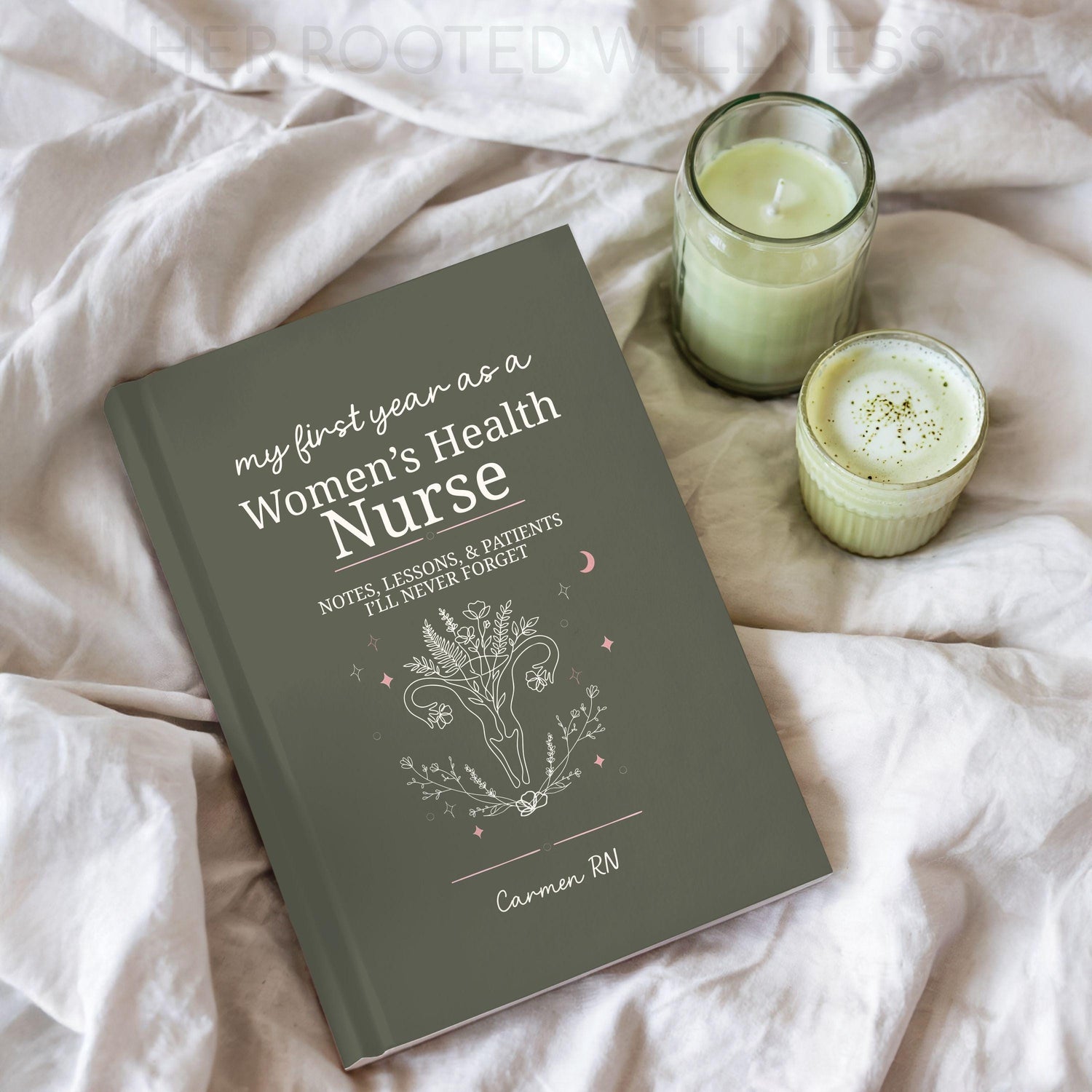 Womens Health Nurse Journal, New OBGYN Nurse Graduation Gift, Fertility RN Notebook, Personalized Obstetrics Nursing Grad Gift for Preceptor