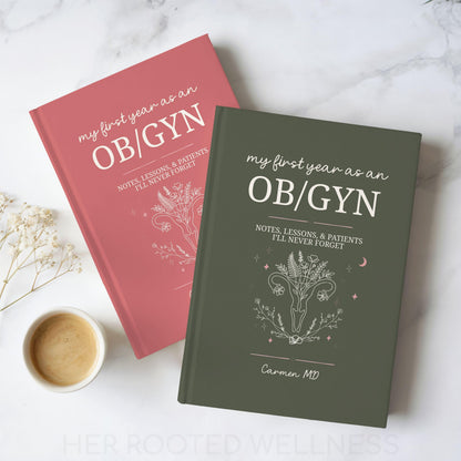 OBGYN Journal | Personalized Match Day Gift, New Resident Gift, OB GYN Notebook, Attending Physician Gift, Women&amp;