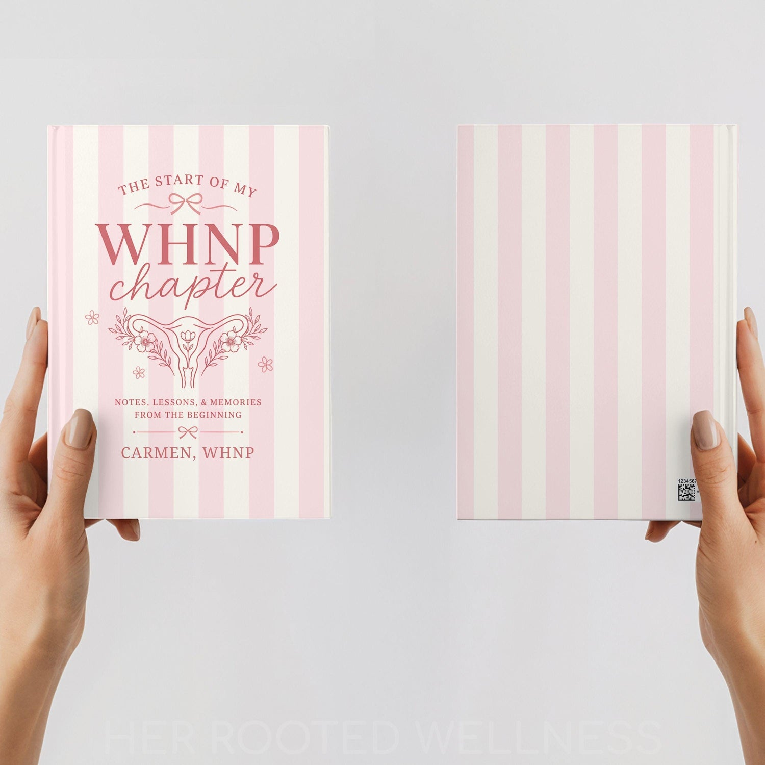 Womens Health Nurse Practitioner Journal, New WHNP Graduation Gift, Custom OBGYN NP Provider Notebook, Personalized Grad Gift for Preceptor