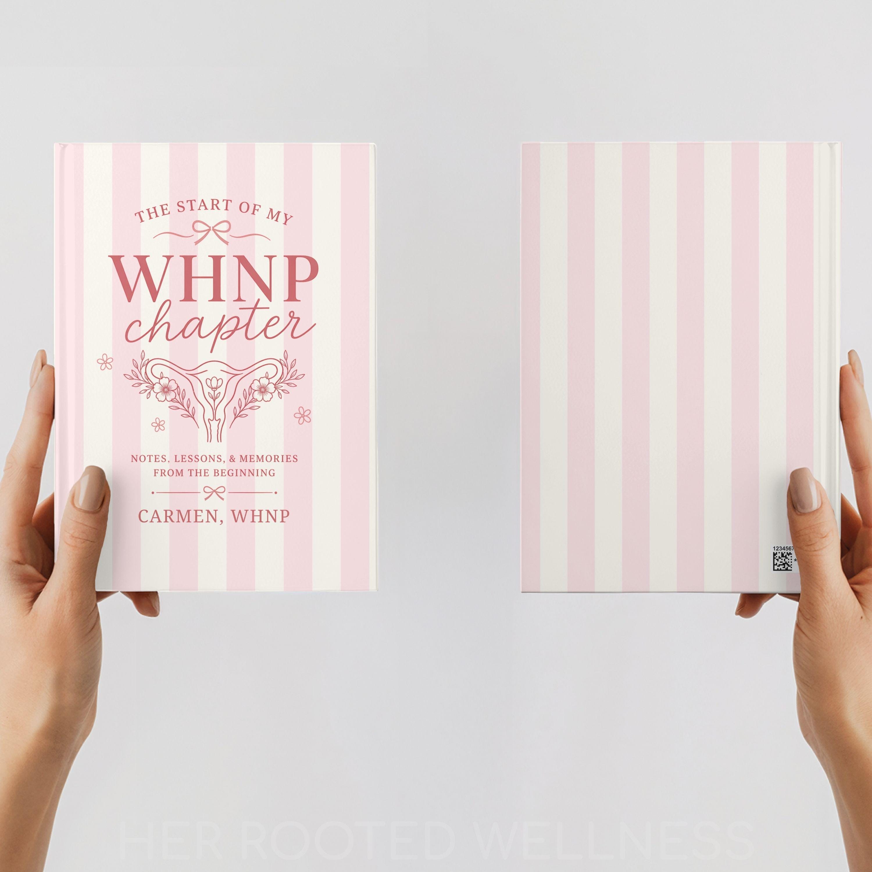 Womens Health Nurse Practitioner Journal, New WHNP Graduation Gift, Custom OBGYN NP Provider Notebook, Personalized Grad Gift for Preceptor