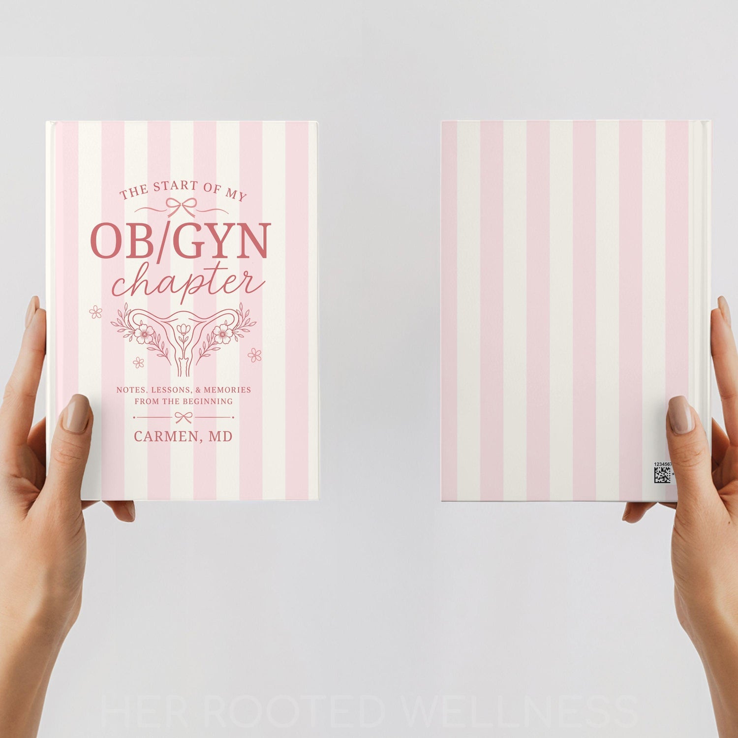 OBGYN Journal | Personalized Match Day Gift, New Resident Gift, Attending Physician Gift, OB GYN Notebook, Women&amp;