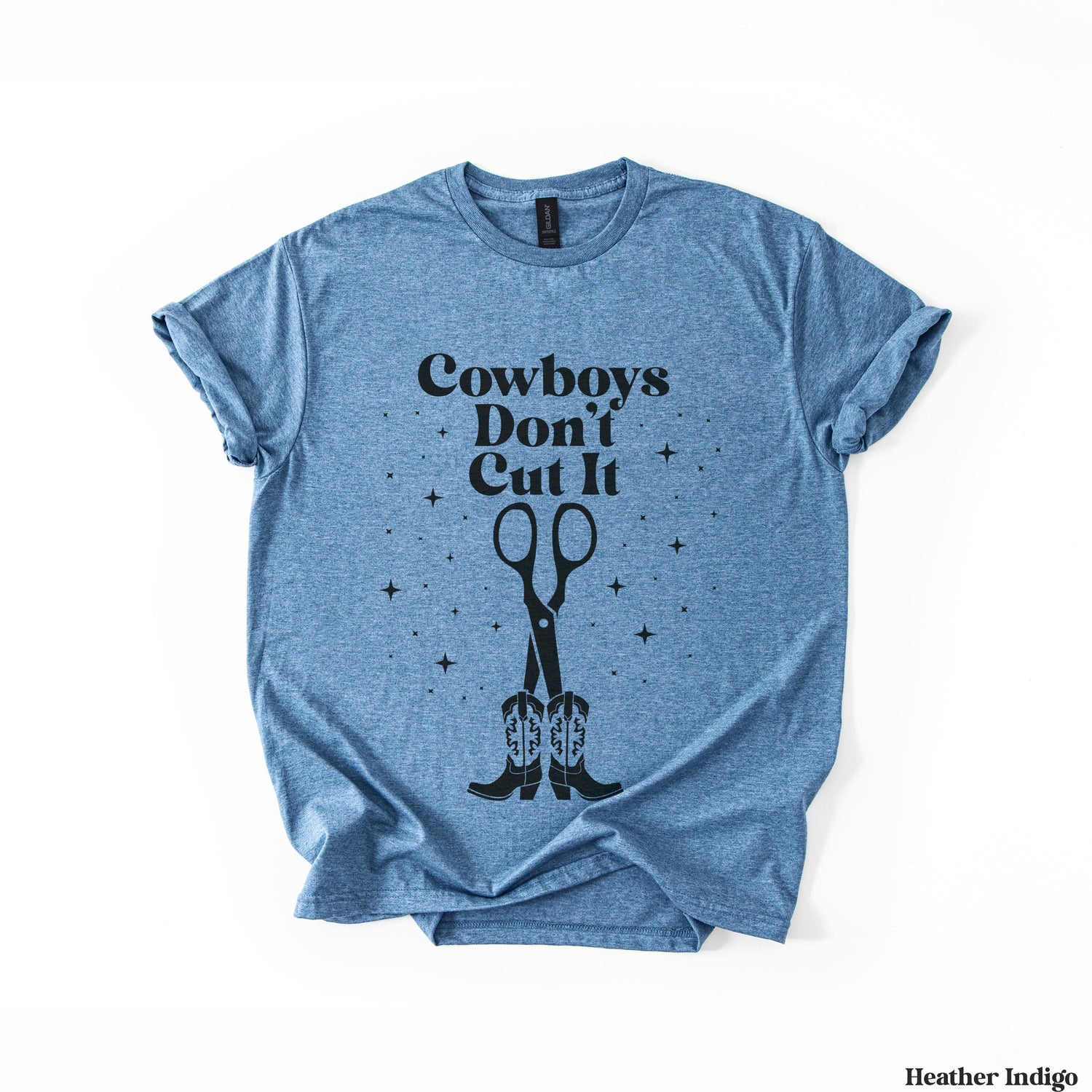 Blue t-shirt with &amp;quot;Cowboys Don&amp;
