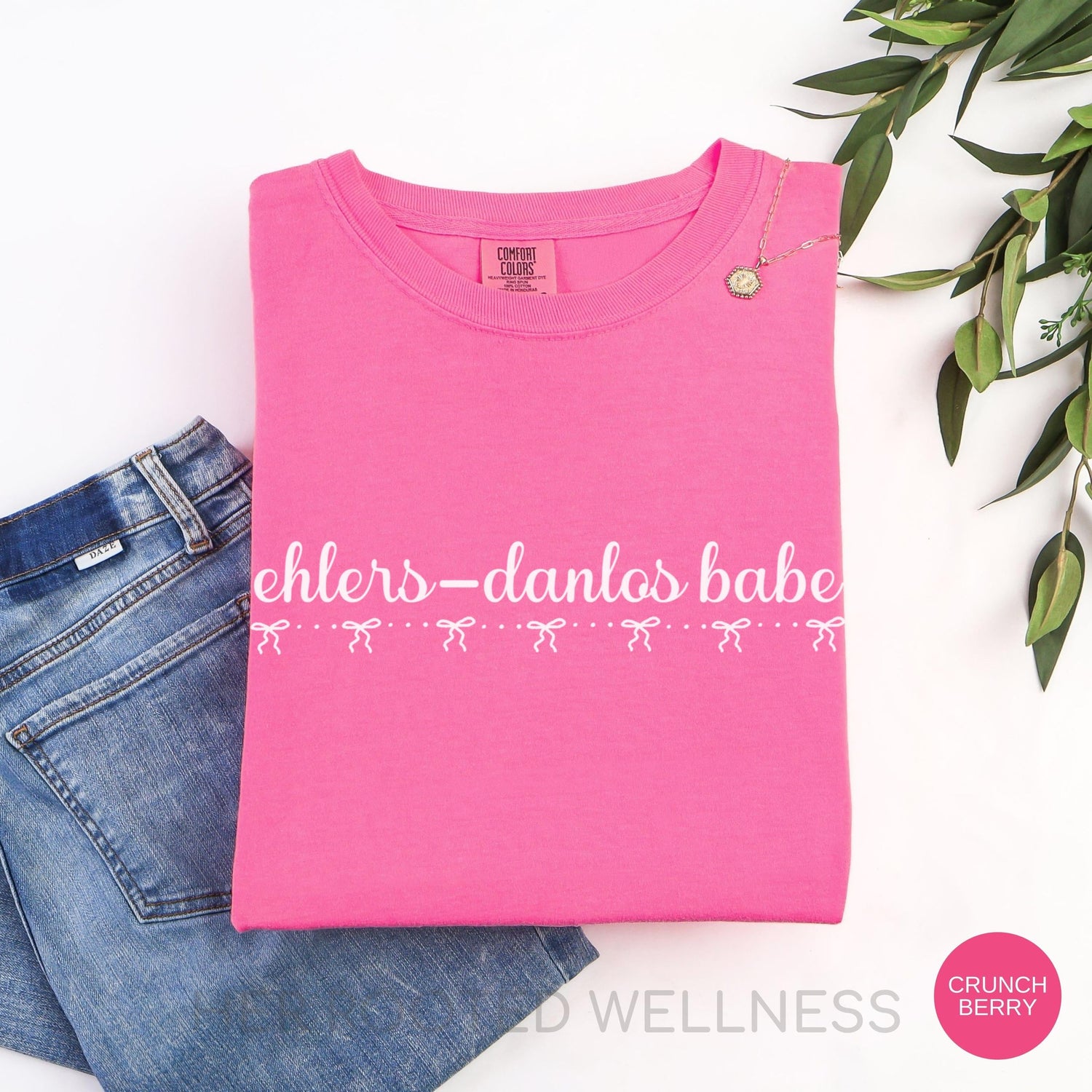 Ehlers Danlos Babe Shirt, Cute EDS Syndrome Tee, Hypermobile Spoonie Tshirt, Chronic Illness Girlie Gift, Coquette Awareness Month Apparel