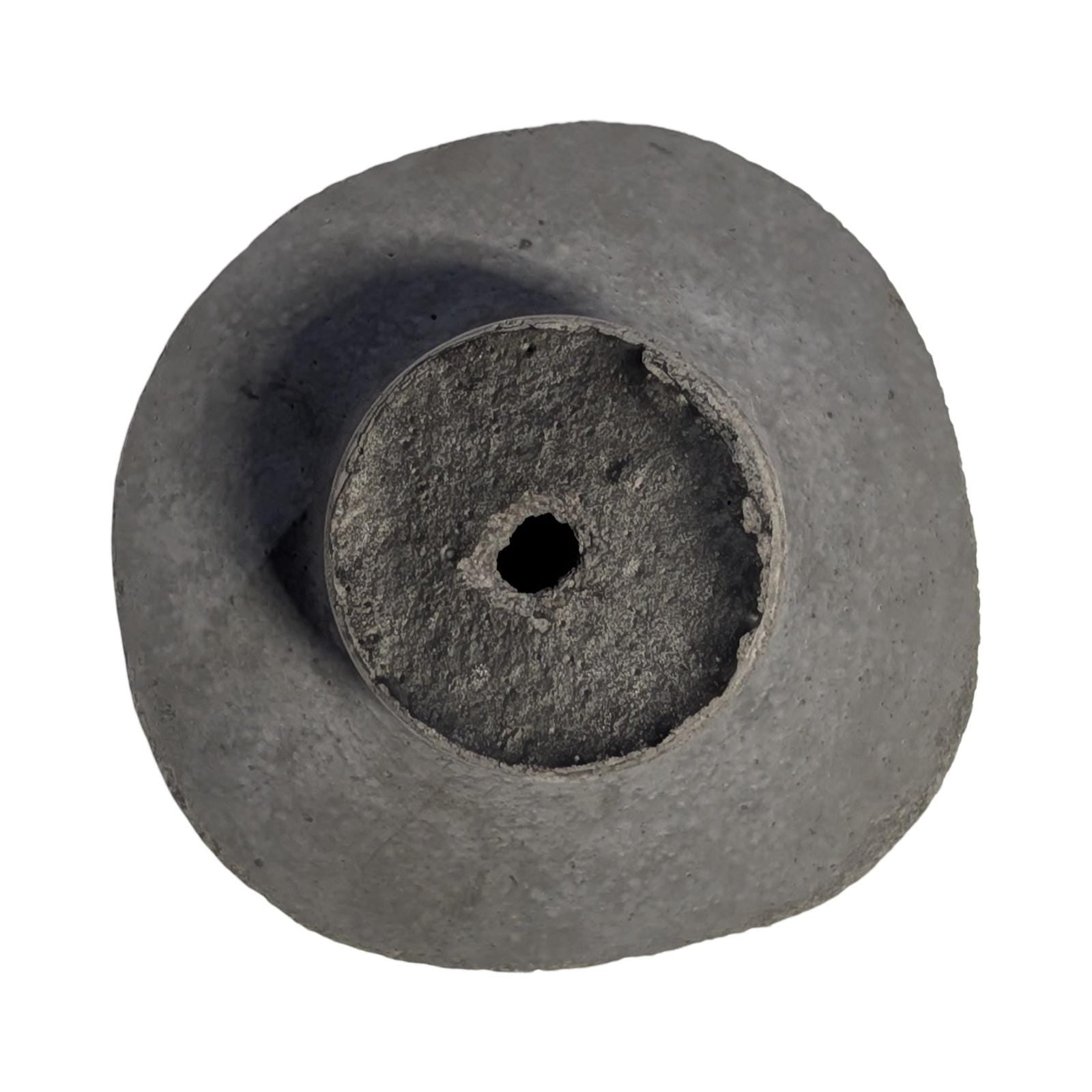 Concrete Wall Hook Minimalist Door Knob - Modern Industrial Coat Rack - Gray &amp; Natural Concrete Wall Decor - Small Round Cement Pegs