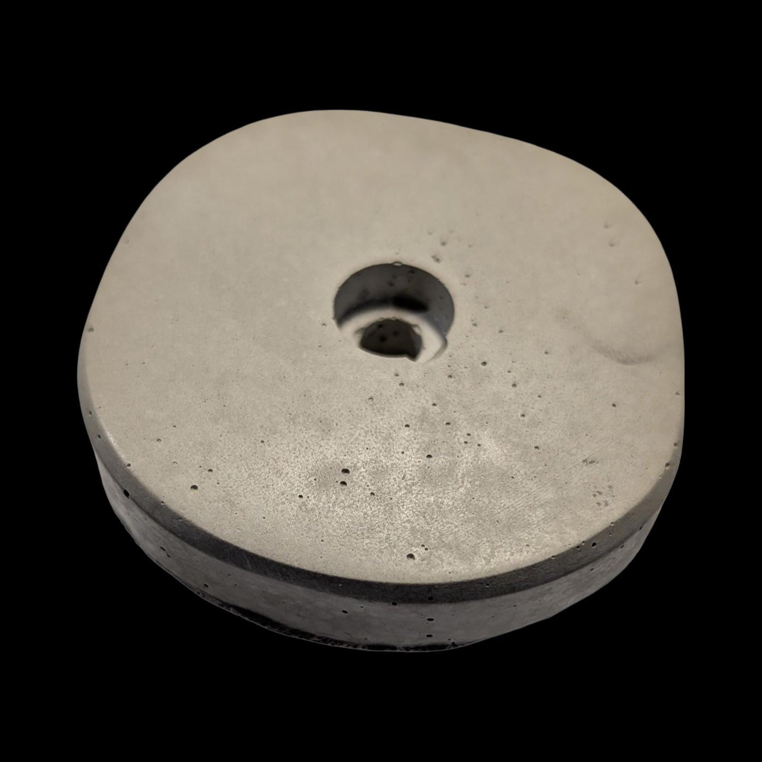 Concrete Wall Hook Minimalist Door Knob - Modern Industrial Coat Rack - Gray &amp; Natural Concrete Wall Decor - Small Round Cement Pegs
