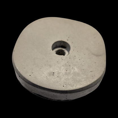 Concrete Wall Hook Minimalist Door Knob - Modern Industrial Coat Rack - Gray &amp; Natural Concrete Wall Decor - Small Round Cement Pegs